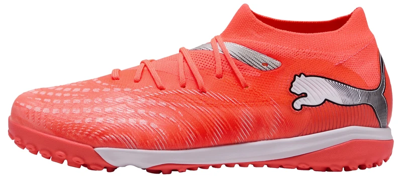 PUMA Women's Future 9 Match Turf Football Boots, Glowing Red-PUMA White-PUMA Black-PUMA Silver, 4 UK - Image 1