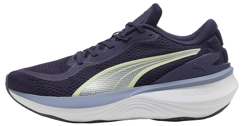 PUMA Unisex SCEND PRO 2 Road Running Shoe, DEEP Plum-Gray Sky-Apple Spritz, 6.5 UK