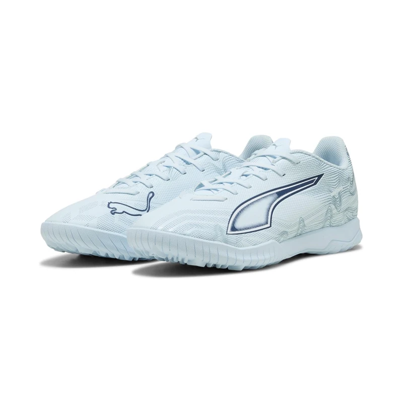 PUMA Unisex Ultra 6 Play Turf Football Boots, ICY Blue-PUMA White-Blue Jewel, 6 UK - Image 1