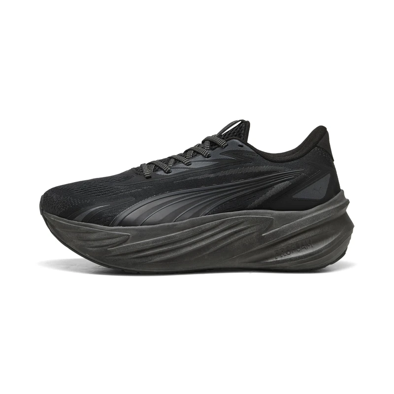 PUMA Unisex Maxima PRO Road Running Shoe, Black, 5.5 UK