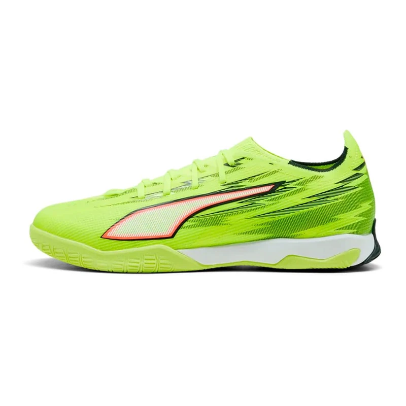 PUMA Unisex Ultra 6 Match IT Soccer Shoe, Yellow Alert Black-Glowing RED-Lime Squeeze, 11 UK