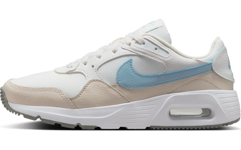 Nike Women's WMNS AIR MAX SC Sneaker, Summit White/Lt Armory Blue, 4 UK