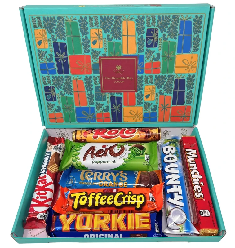 Chocolate Gift Hamper Box Set for Women and Men Happy Birthday Get Well Soon Christmas Sweet Treats for Kids