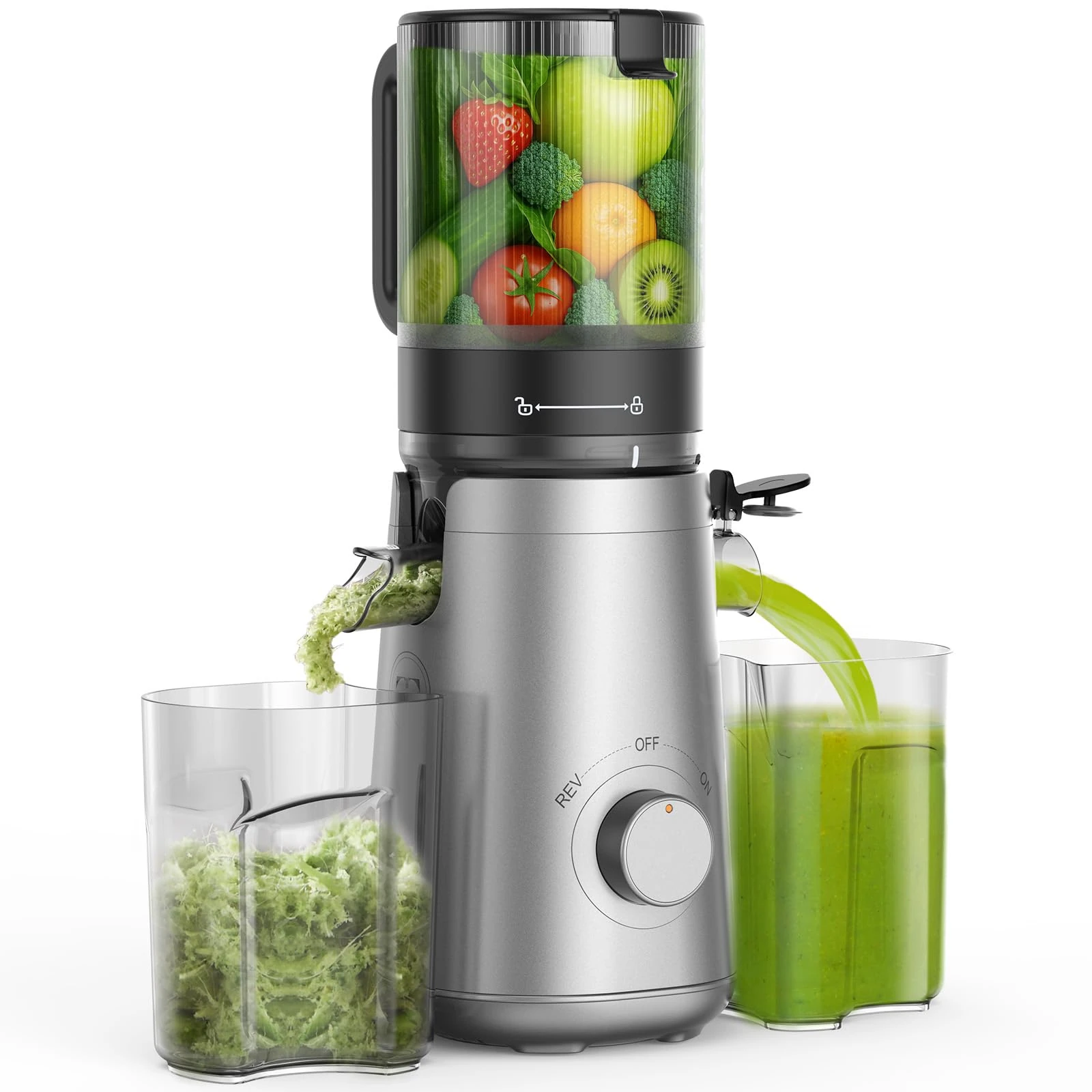 SMALLHOO - Juicer machines with 5.4" wide feed channel