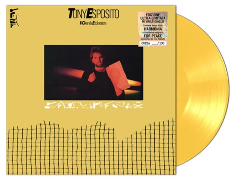 Il Grande Espoloratore - Autographed 140-Gram Yellow Colored Vinyl with Bonus Track & Screen Print [Vinyl LP] [VINYL]