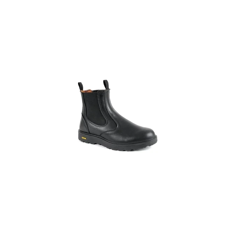 Grisport Mens Crieff Black Slip On Boot 40 Black