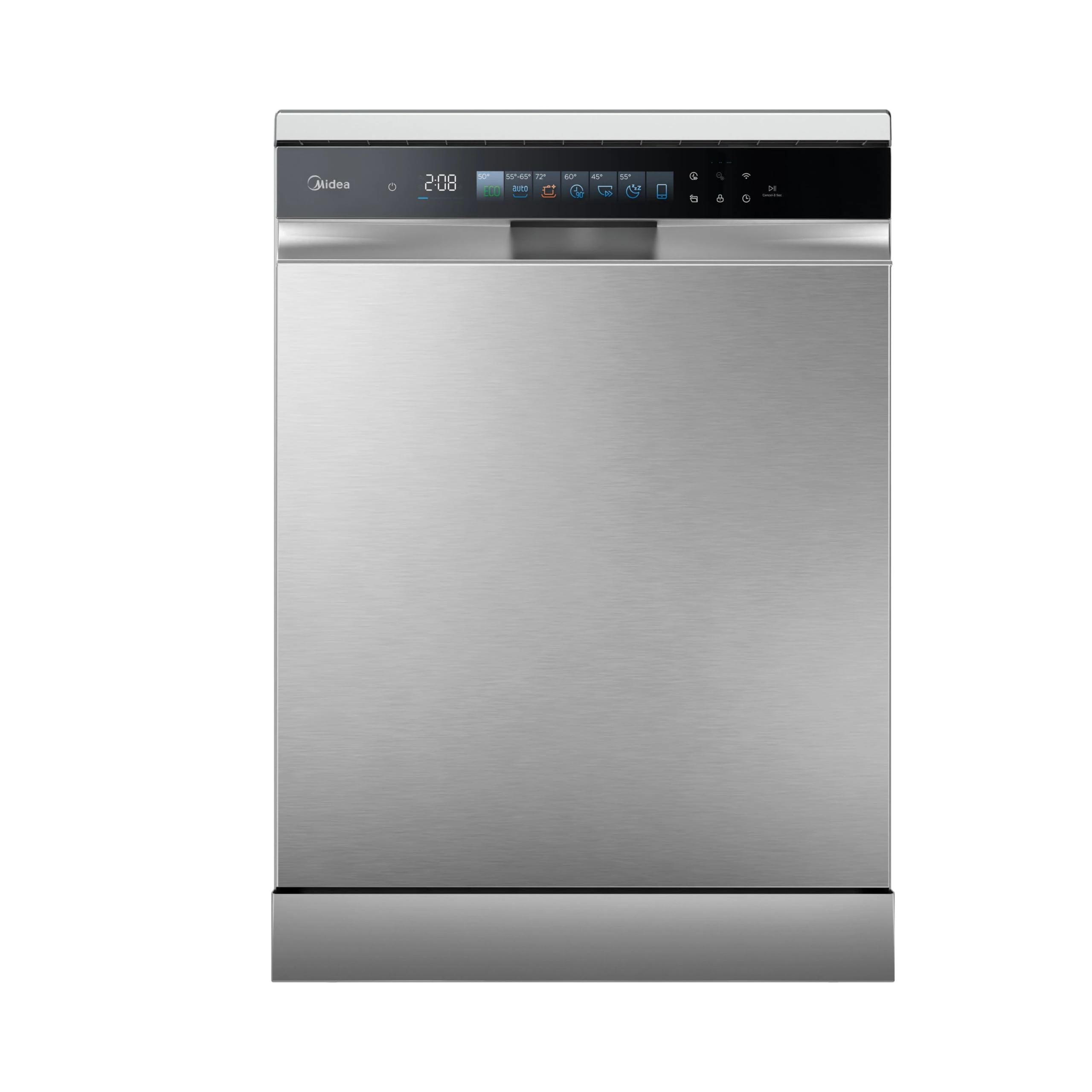 Midea Standard Dishwasher - Stainless Steel - B Rated