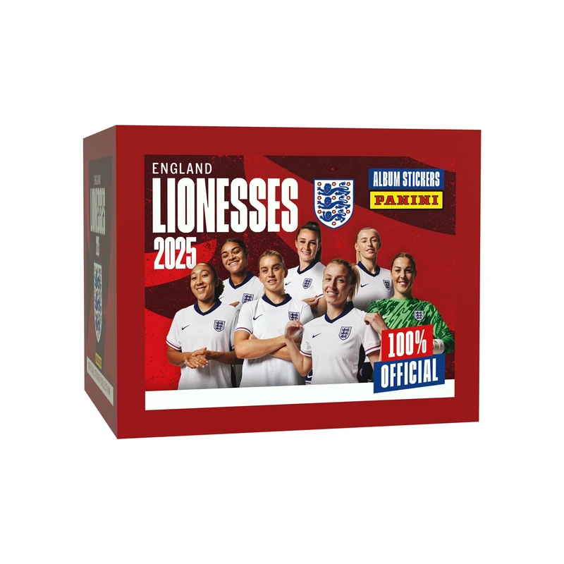 England Lionesses Official Sticker Collection 2025 - x36 Packs