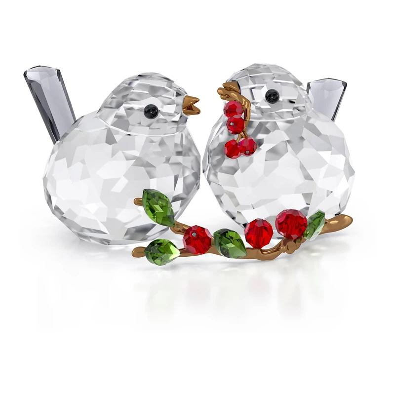 Swarovski Idyllia Bird Couple and Berries