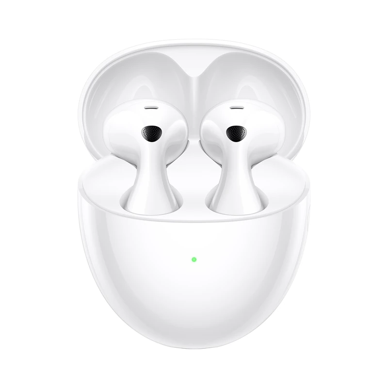 HUAWEI FreeBuds 6 Wireless Earbuds, Ear-fitting Wearing, Dual-driver True Sound, Stable & Clear Calls, Open-fit ANC, 36H Battery Life, IP54 Water-Resistant, iOS & Android, 30 Months Warranty, White