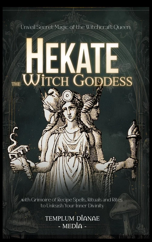 Hekate the Witch Goddess: Unveil Secret Magic of the Witchcraft Queen, with Grimoire of Recipe Spells, Rituals and Rites to Unleash Your Inner Divinity