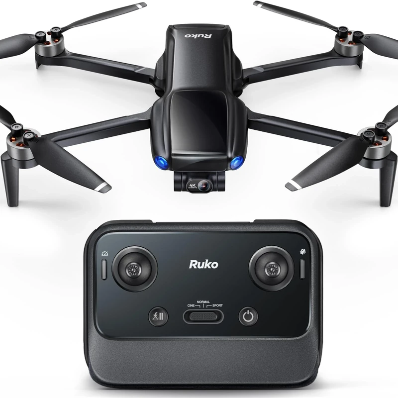 U11MINI 4K Ruko Drone with camera 8K Photo & 4K/30fps Video, 3-Axis Gimbal + EIS Drones with Camera 4K Professional, 39.27 ft/s High Speed, Under 249g Lightweight, 20000ft Transmission Range