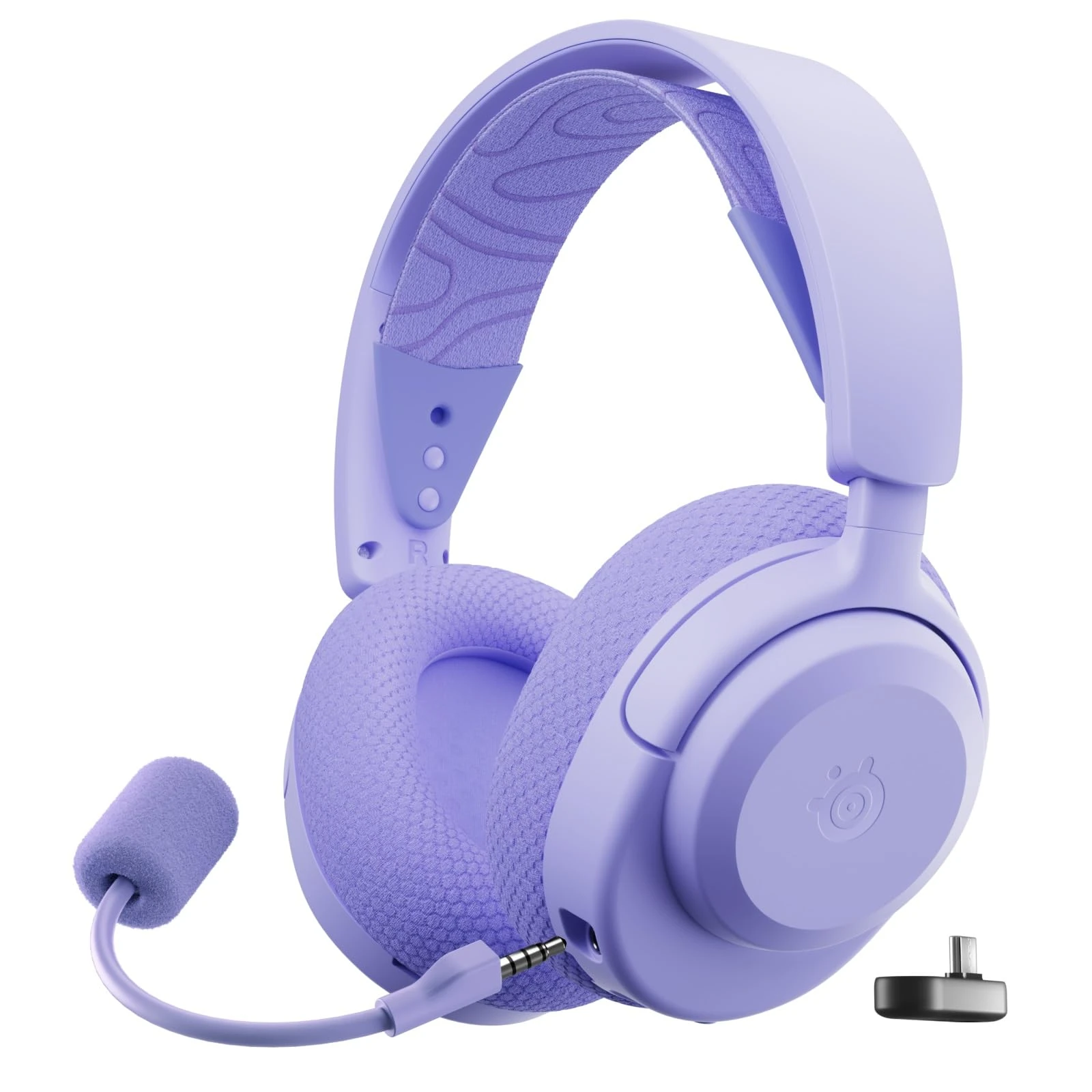 SteelSeries Arctis Nova 3X Wireless - Xbox Headset - Gaming Headset - Mobile App Control - 40 HR Battery with fast charging - Compatible with Xbox, PC, Switch and more - 2.4GHz/Bluetooth - Lavender