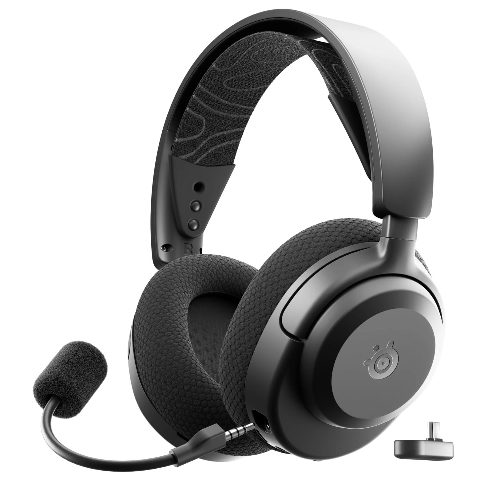SteelSeries Arctis Nova 3X Wireless - Xbox Headset - Gaming Headset - Mobile App Control - 40 HR Battery with fast charging - Compatible with Xbox, PC, Switch and more - 2.4GHz/Bluetooth - Black