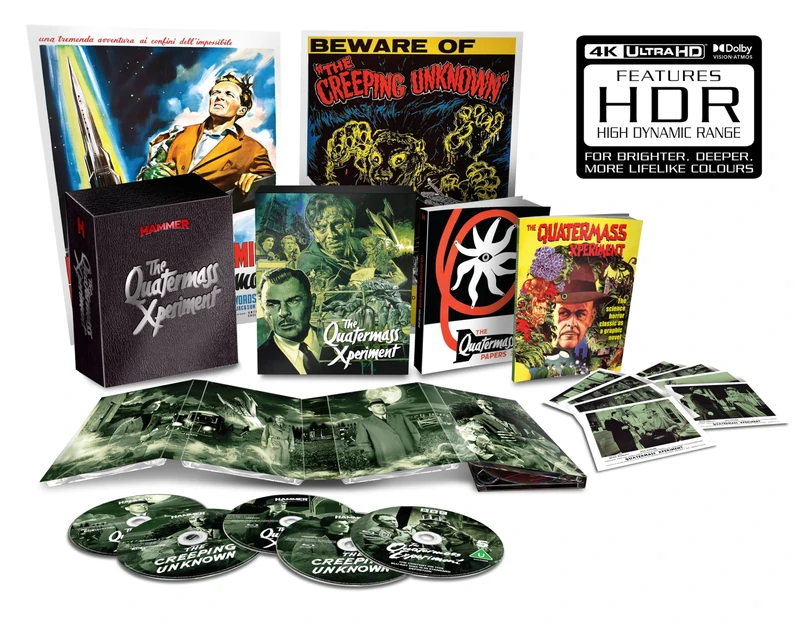 The Quatermass Xperiment Limited Collector's Edition 4K UHD+BD [Blu-ray] [Region A & B & C]
