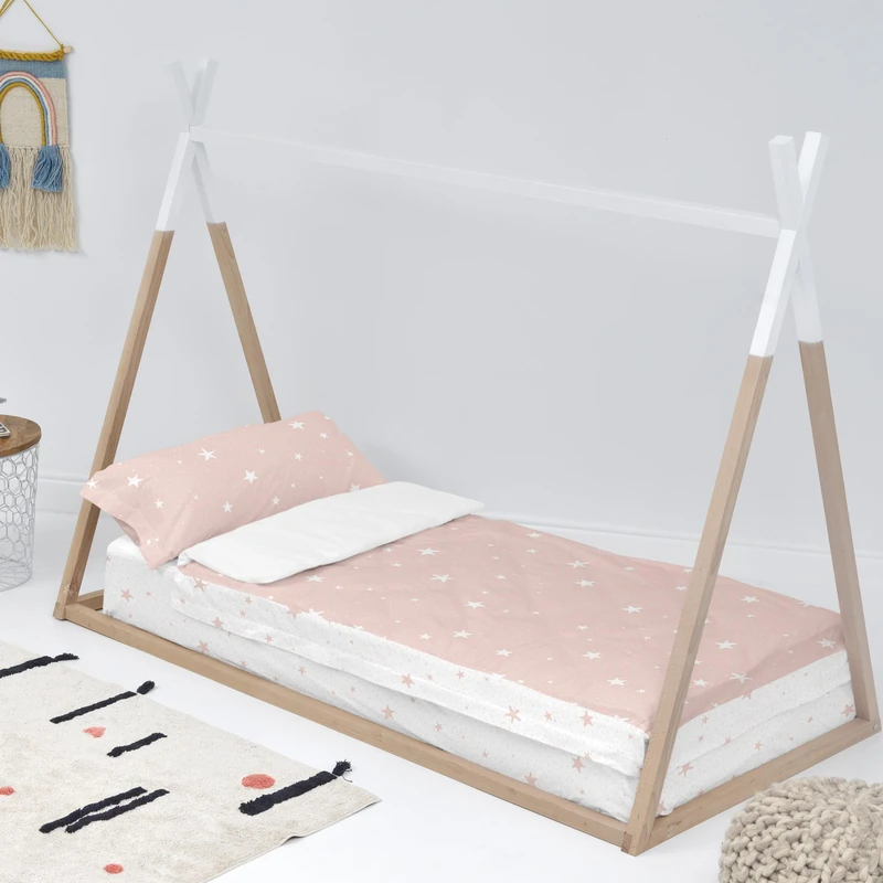 AlexandreHouse Little star Nordic sack 90x200 cm (Bed 90) No filling Pink