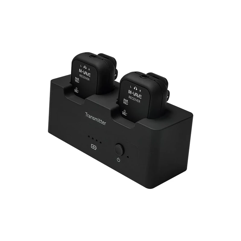 M-VAVE WP12 Wireless Guitar System - 2.4GHz, 24bit/48kHz Audio Transmission, 30m Range, Long Battery Life, Multiple Modes - Image 1