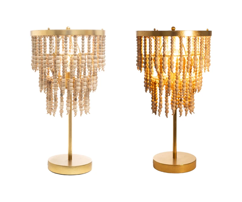 AlexandreHouse Metal/Madera Lamp
