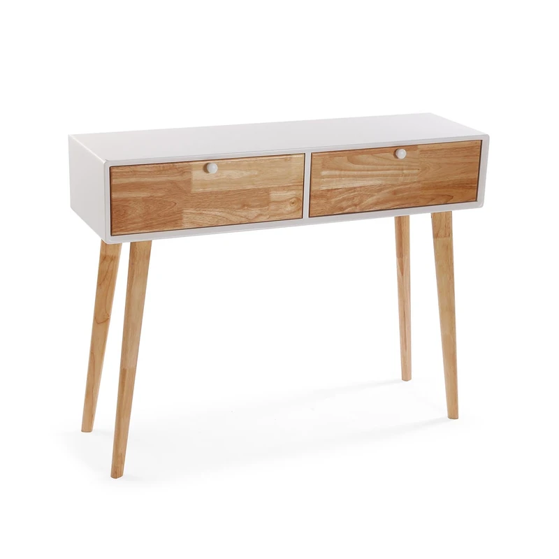 AlexandreHouse LEBON M 2 DRAWER CONSOLE - Image 1