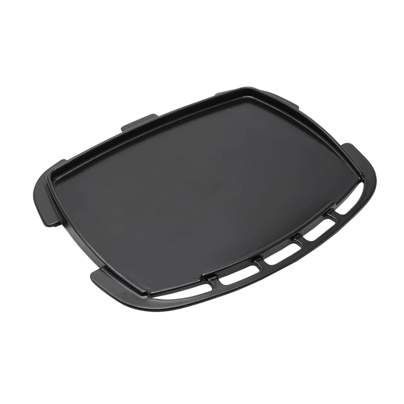 Weber Full Size Griddle for Q1000N - Q1200N Series - Extra Large Surface for Even Heat and Versatile Grilling – Black (3400866)