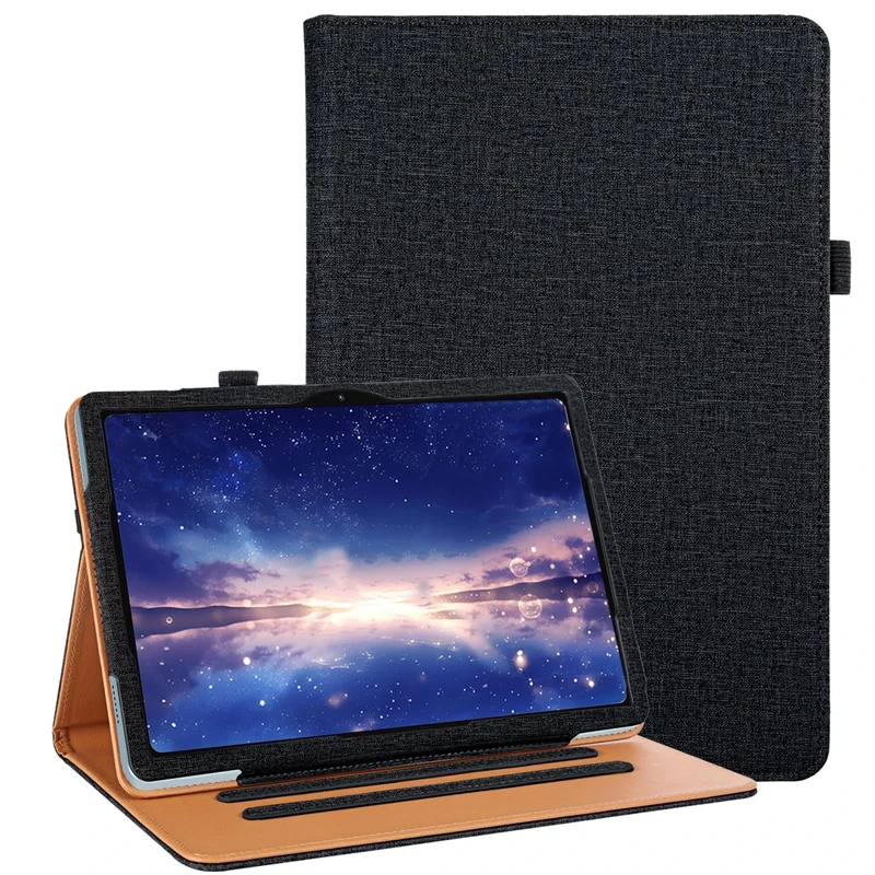 Vakarey For DOOGEE U11 Tablet Case Multi Angle Support Cover For Doogee U11 Pro Case 11 Inch,Black