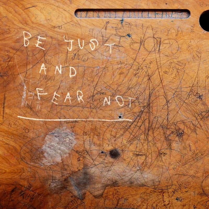 Orangefield Records Be Just and Fear Not 10 inch Vinyl - Image 1