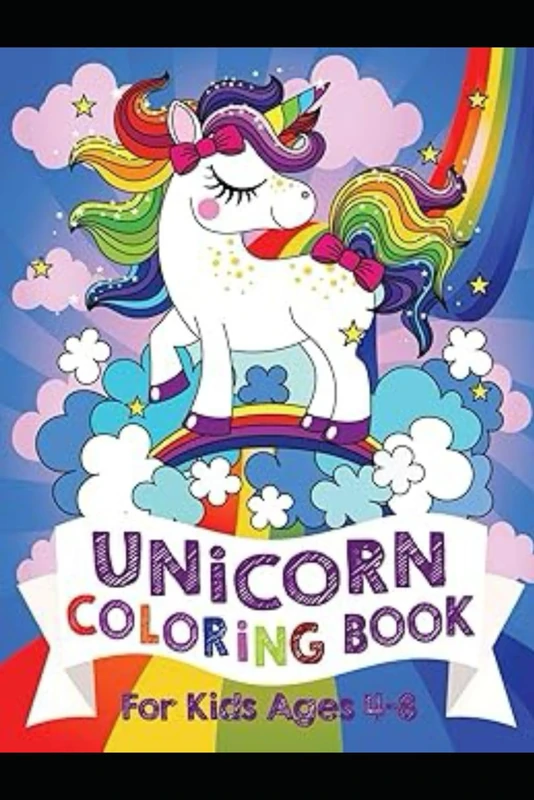 UNICORN COLORING BOOK