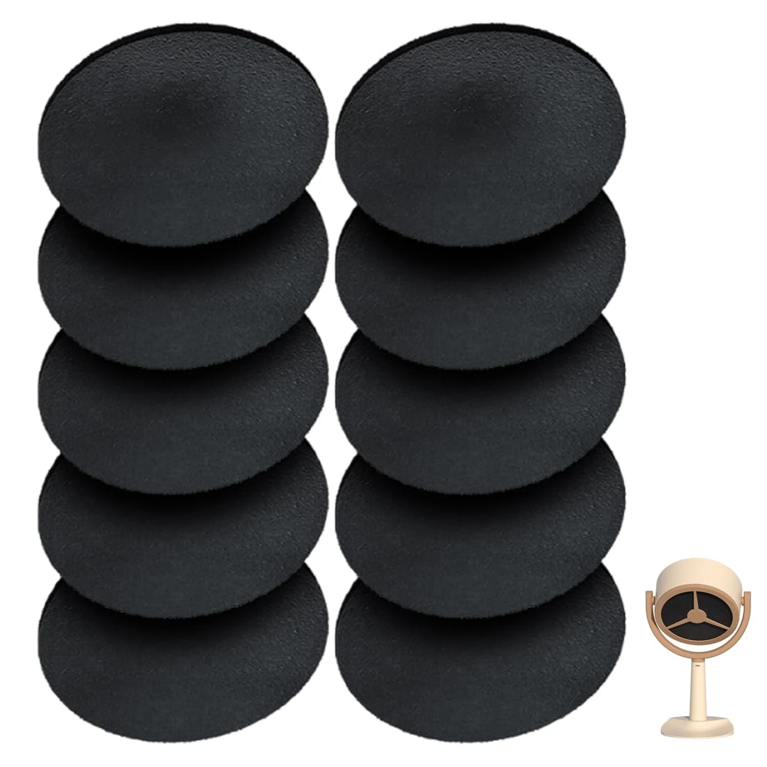 Tomedeks Mini Hood Replacement Filter Cotton, portable range hood,portable kitchen exhaust fan,Desktop Cooker Hood Mini Household Portable Extractor Hood for Home Kitchen Fondue Hot Pot BBQ