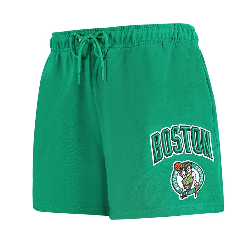 Pro Standard Womens NBA Boston Celtics Classic Chenille Fleece Short Kelly Green S