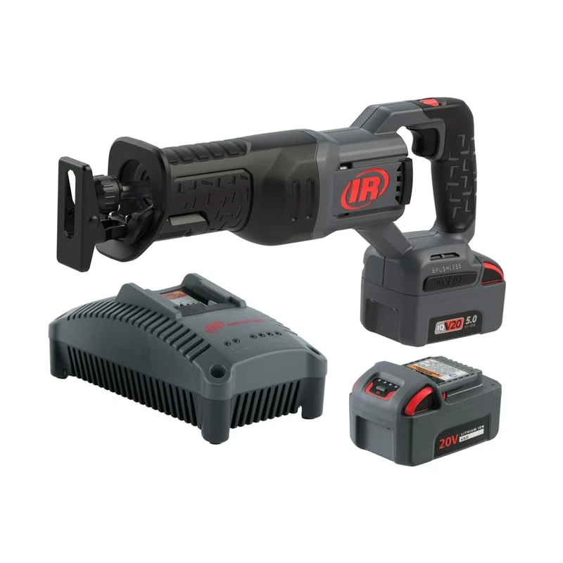 Ingersoll Rand C5101-K22-EU 20V Cordless Reciprocating Saw 2 Battery Kit, 1-1/4" (32 mm) Stroke, 3000 SPM