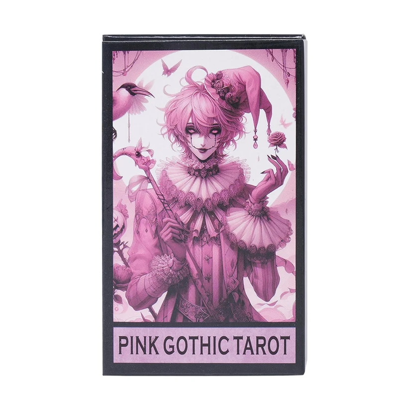 Oracle Deck Tarot Cards, 78 Card Portable Divination Set, Psychological Board Game, Divination Tools, Ideal for Personal Growth, Spiritual Guidance, Meditation, 4.13 x 2.48 inches