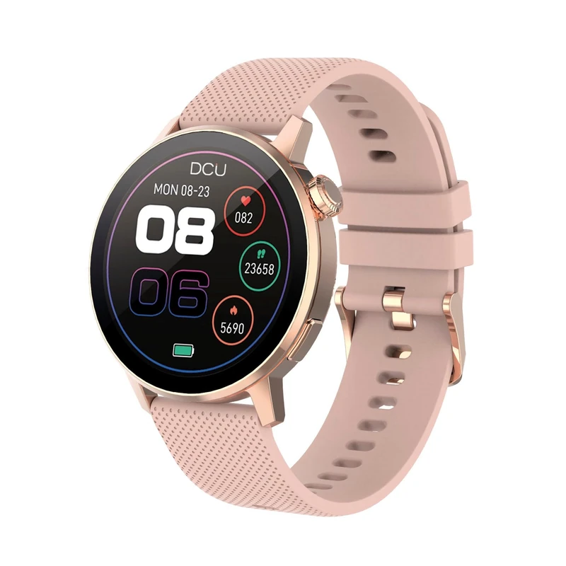 DCU TECNOLOGIC GEOTRACK S Amoled Display GPS Smartwatch | Integrated Altimeter, Barometer and Compass | Over 130 Sports Modes | Calls via Bluetooth | Compatible with Android/iOS