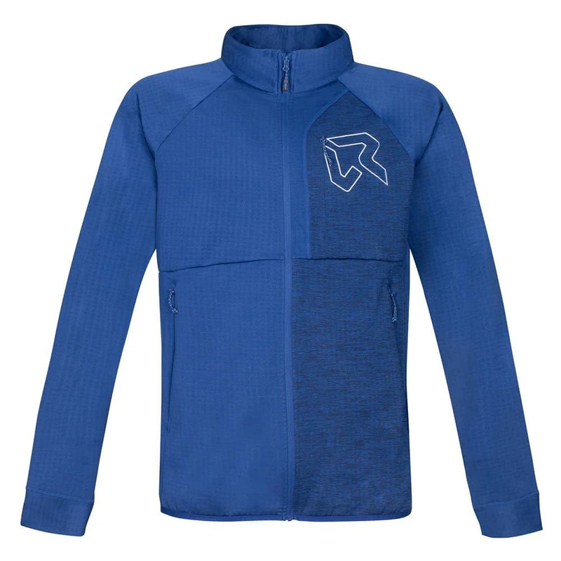 Rock Experience HEADWALL FZ Man Fleece Outdoor Hiking Sweatshirt Blue Navy