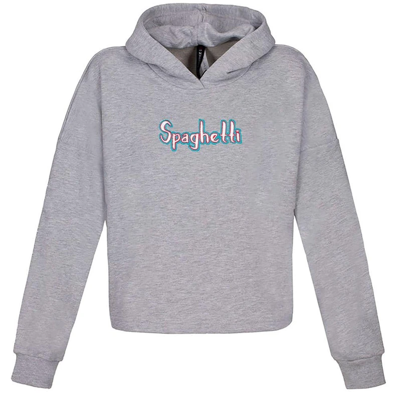 Rock Experience TORTIGLIONI Hoodie Woman Sweatshirt | Outdoor Sweatshirt Grey