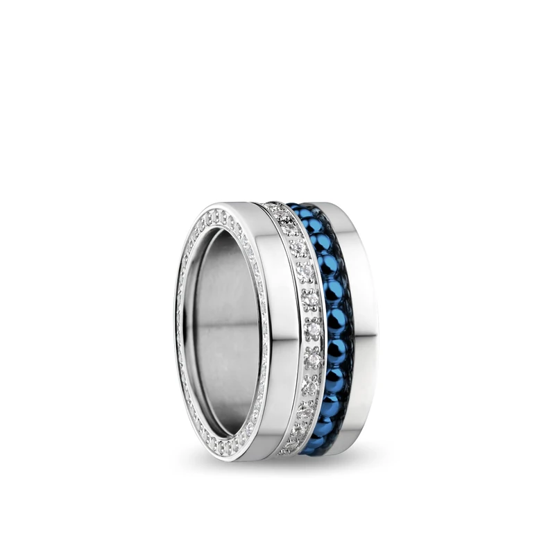 BERING Damen Ring in glänzendem silber - Arctic Symphony Collection aus Edelstahl - Berkel 6