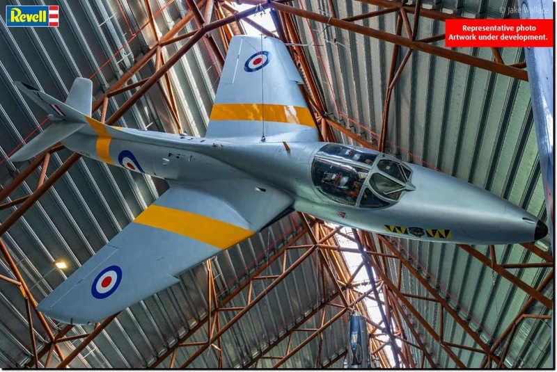 Revell 03786 Hawker Hunter T.7/T.7A 1:32 Scale - Unbuilt/Unpainted Plastic Model Kit