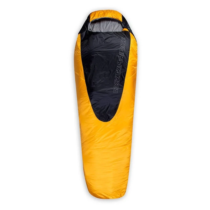Lightweight Travel Sleeping Bag, Black/Gold