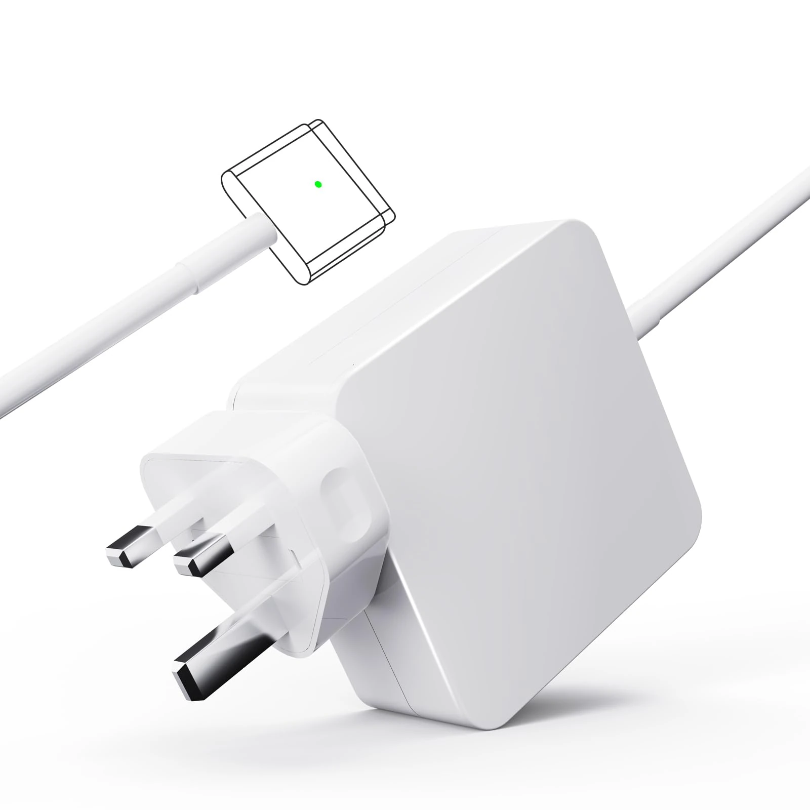 Yisbat 85W M2 T-Tip Charger Compatible with Mac Book Pro Charger A1502 A1398 2015,Compatible for Mac Book Pro 13"15" &17" Inch 2012 2013 2014 2015