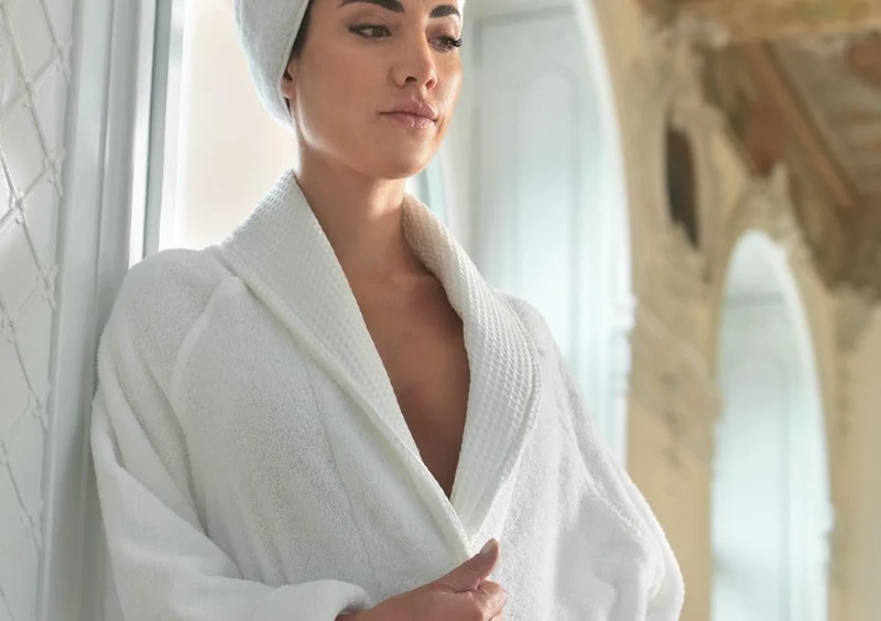 BELLORA - Cotton Bidet and Face Towel Set - Wash-resistant Towels - Includes 1 Face Towel 55 x 100 cm and 1 Guest Bidet Towel 40 x 60 cm - 2 Piece Towels - Image 1