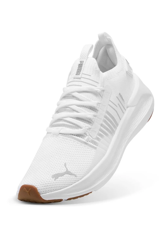 PUMA Women's SOFTRIDE Symmetry FUZION WN's Road Running Shoe, White Silver, 6 UK - Image 1