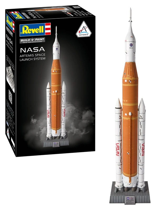 Revell 03760 NASA Artemis Space Launch System (SLS) 1:144 Scale - Unbuilt/Unpainted Plastic Model Kit