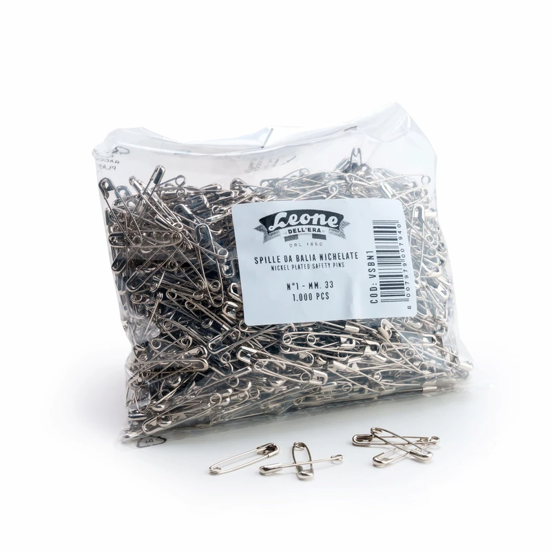 Leone Dell'Era Safety Pins, Silver