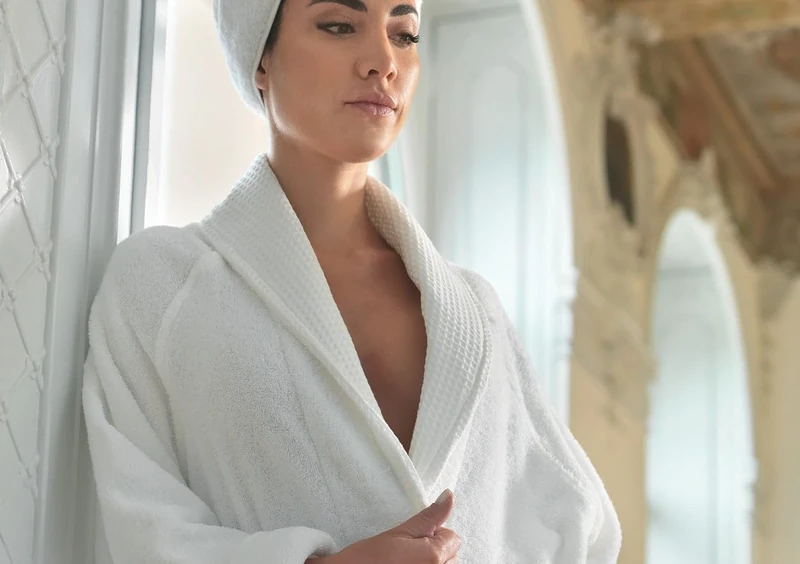 BELLORA - Cotton Bidet and Face Towel Set - Wash-resistant Towels - Includes 1 Face Towel 55 x 100 cm and 1 Guest Bidet Towel 40 x 60 cm - 2 Piece Towels - Image 1