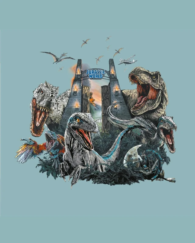 Jurassic World Trilogy [4k Ultra HD] (Ltd Ed Steelbook) [Blu-ray] [Region B]