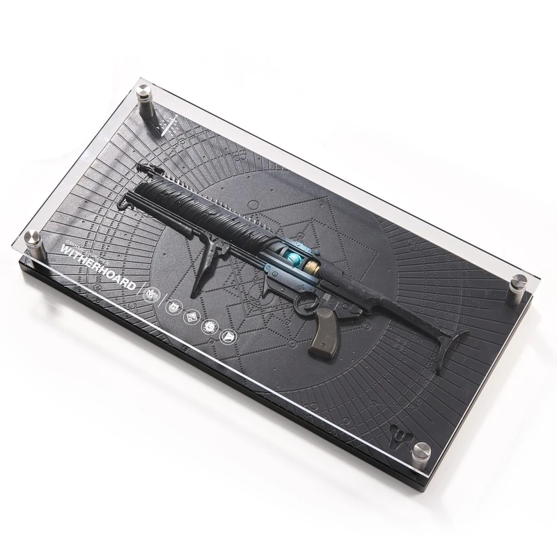 Numskull Witherhoard Exotic Weapon Figure 14x7 (35x18cm) Limited Edition Replica Plaque - Official Destiny 2 Merchandise - FPS Sci-Fi Action Video Game Figurine