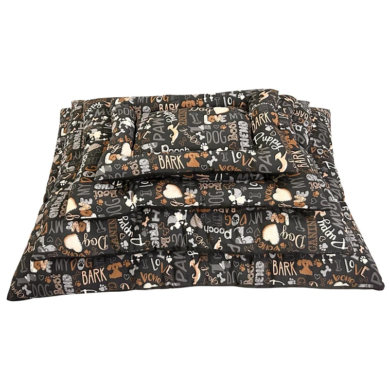 Cuddly Patterned Pet Cushion - Ideal for Sleeping and Comfort for Your Pet.
