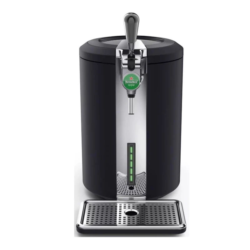 Krups Beertender Compact Ultimate, Pressure Beer Machine, Perfect Foam and Temperature, 5L Kegs, YY5603FD