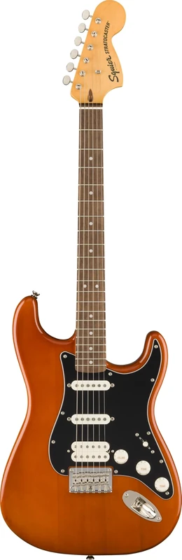 Squier by Fender Classic Vibe™ ‘70s Stratocaster® HT HSS, Laurel Fingerboard, Black Pickguard, Mocha