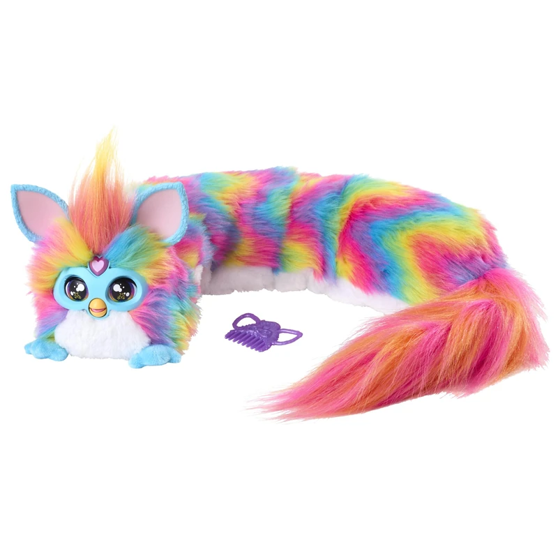 Furby DJ Furby Interactive Toy Rainbow - German Version