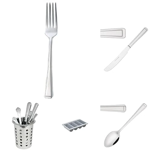 Olympia Harley Cutlery & Storage Set - Forks, Knives & Tray